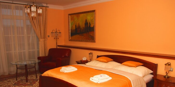 Romantika v centru Prešova: 4* hotel se snídaněmi, termíny do konce září