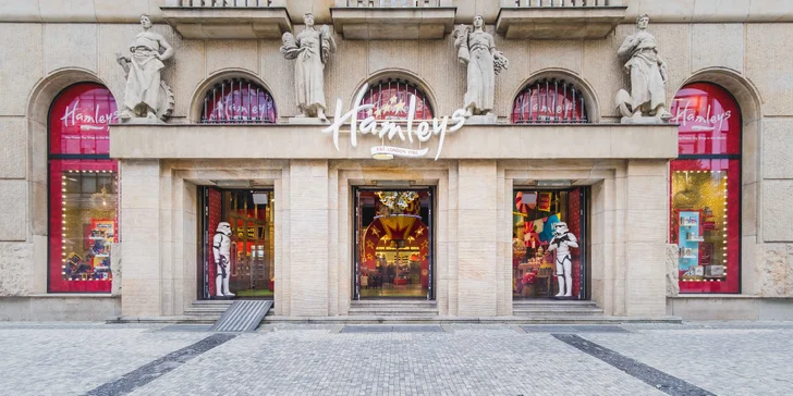 Voucher v hodnotě až 1000 Kč na atrakce v hračkářství Hamleys