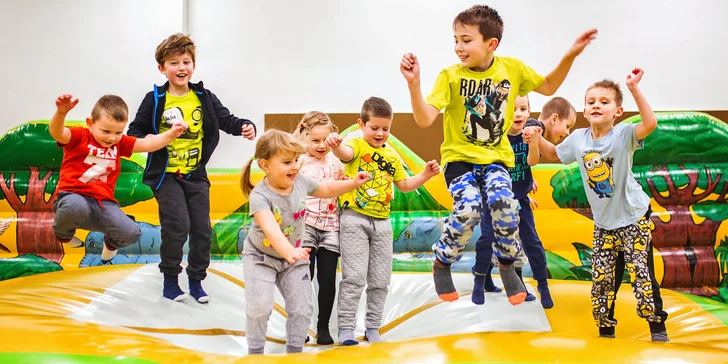 Celodenní dovádění v Dětském světě Lvíček: vstupy pro děti do 15 let