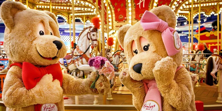 Voucher v hodnotě až 1000 Kč na atrakce v hračkářství Hamleys