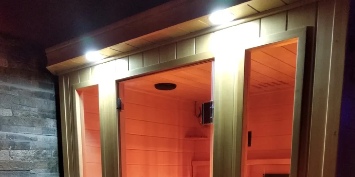 2 hodiny nebo rovnou celá noc v privátním wellness centru: vířivka i sauna