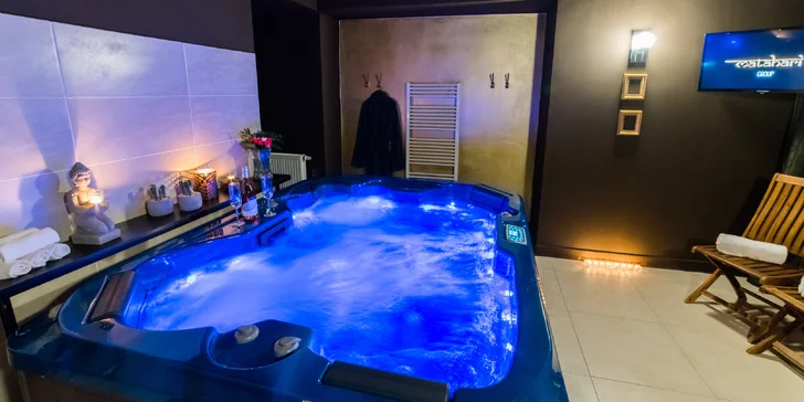 Relaxace v privátním wellness v centru Prahy: 1 až 2 hodiny pro 2 osoby