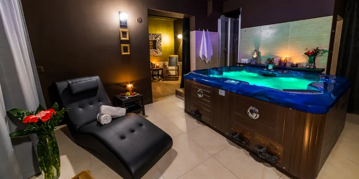 Relaxace v privátním wellness v centru Prahy: 1 až 2 hodiny pro 2 osoby