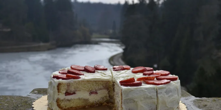 Domácí dort z kavárny Taroucafé: pařížský, punčový, jahodový i tiramisu