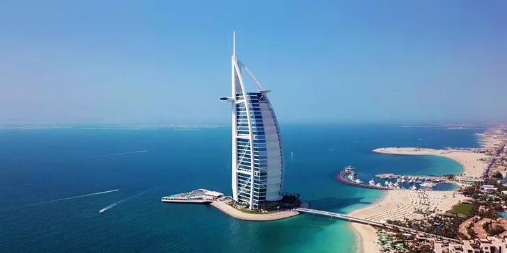Zážitek na celý život: 4–9 nocí v 6* resortu Burj Al Arab v Dubaji s polopenzí