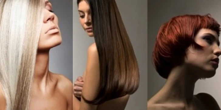 220 Kč za střihání, mytí hlavy, maska na vlasy, masáž hlavy a styling