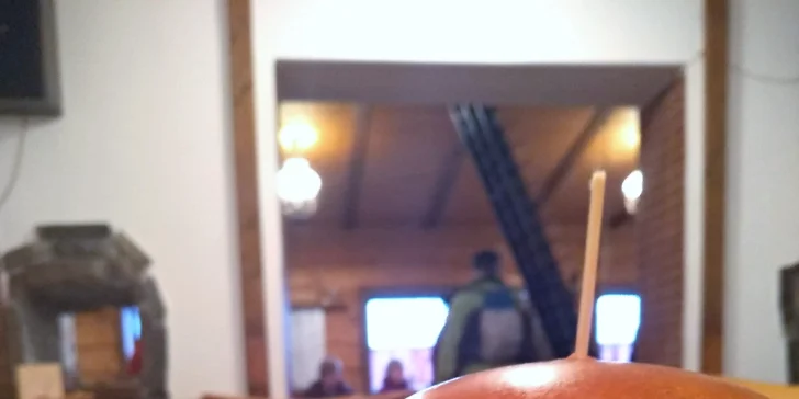 200g burger z anguse, hranolky a salát coleslaw pro 1 i 2 osoby