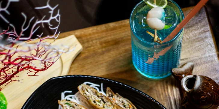 Dáte si závitky, gyoza knedlíčky, pad thai, červené kari nebo sushi?