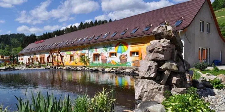Pobyt se stravou pro rodiny nebo páry: relax i aktivní vyžití v NP Velká Fatra