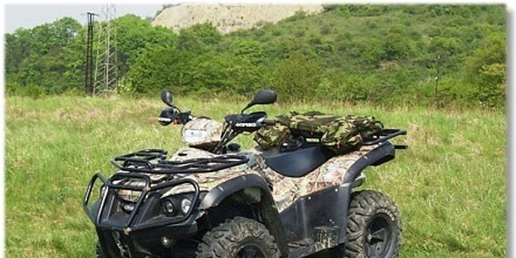 999 Kč za svezení na čtyřkolce - adrenalin jaký jste dosud nepoznali