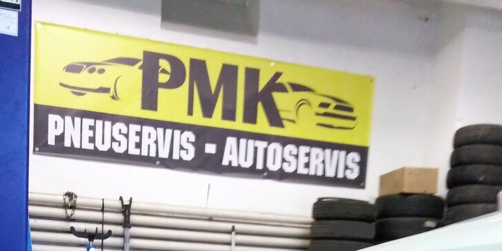 Kompletní pneuservis v PMK Autoservis Letovice