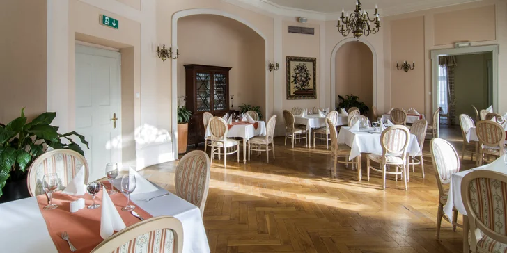Jedinečný wellness pobyt na zámku Wojanów na polské straně Krkonoš