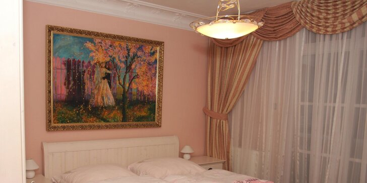 Romantika v centru Prešova: 4* hotel se snídaněmi