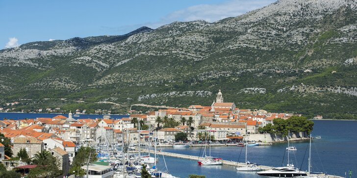 Vyrazte k moři: 4* hotel na Korčule, polopenze, venkovní i vnitřní bazény