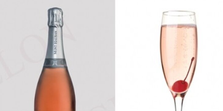 504 Kč za luxusní Champagne francais - Cuvée rosé v hodnotě 672 Kč