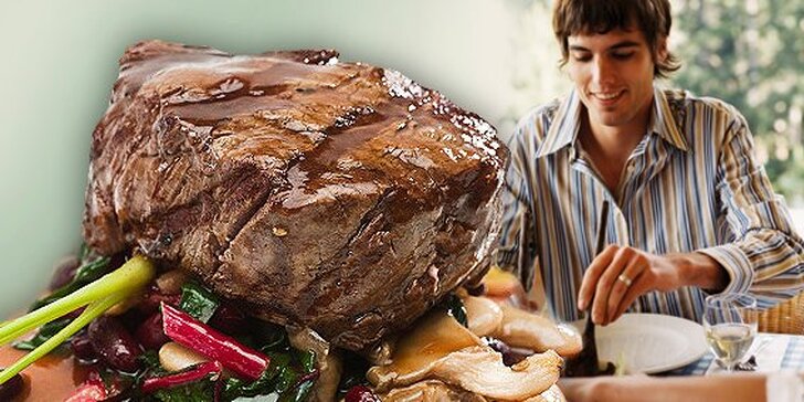 159 Kč za pravý steak z jihoamerického býka a přílohu dle vlastního výběru. Pochutnejte si na výjimečně chutném jídle se slevou 50 %.