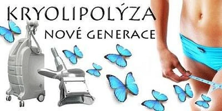 490 Kč za certifikovanou Kryolipolýzu v původní hodnotě 4000 Kč