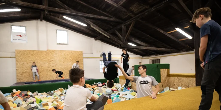 Vyzkoušej si, jaké to je být ninjou: vstup do Parkour Parku i hodina s trenérem