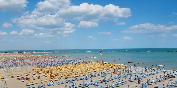 Letní dovolená v italském Gatteo a Mare: 3* hotel, polopenze a na pláž 250 metrů