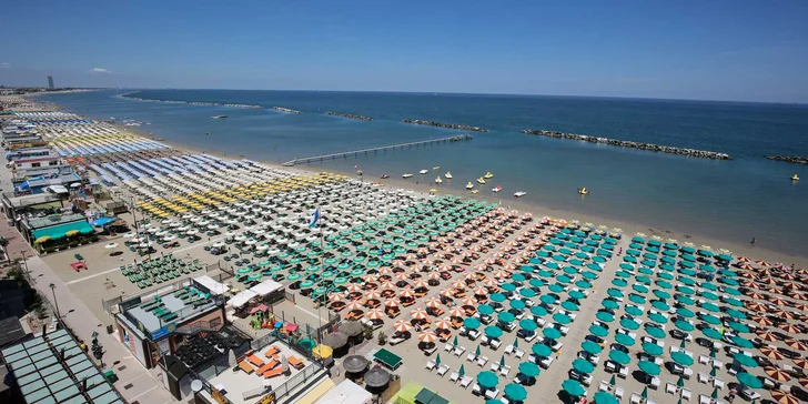 Letní dovolená v italském Gatteo a Mare: 3* hotel, polopenze a na pláž 250 metrů
