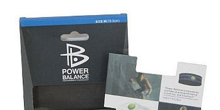Power Balance v originální kazetě vč. poštovného v hodnotě 399 Kč