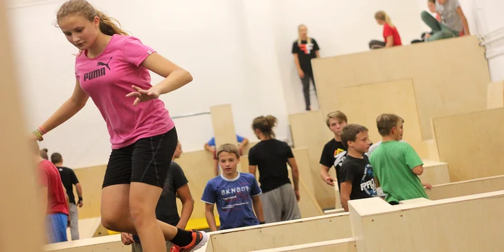 Seznámení s parkourem: tříhodinový workshop pro děti od 10 do 14 let