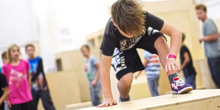 Seznámení s parkourem: tříhodinový workshop pro děti od 10 do 14 let