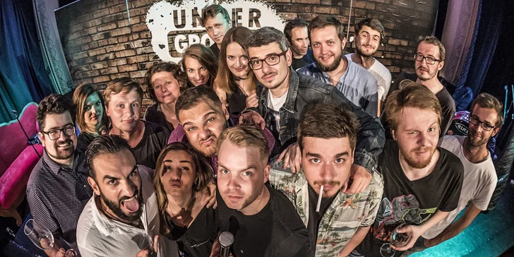 Vstupenka show s komiky z Underground Comedy: Stand-up: Přiostři to!