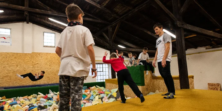 Vyzkoušej si, jaké to je být ninjou: vstup do Parkour Parku i hodina s trenérem