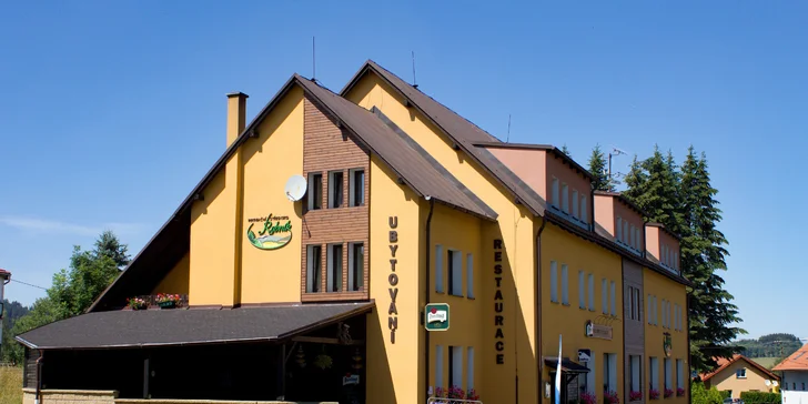 Dovolená v přírodě: penzion v CHKO Český les, polopenze, bowling a další