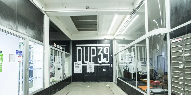 Vstupenka na představení Médeia v avantgardním prostoru DUP39