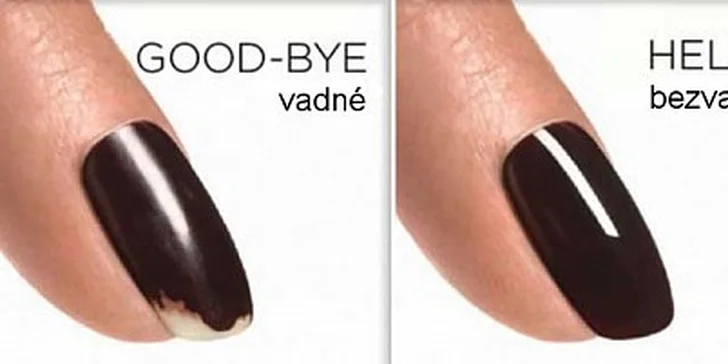 280 Kč za manikúru a lakování Shellac CND v původní hodnotě 430 Kč