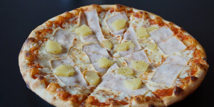 Liberecká Itálie: dvě křupavé pizzy o průměru 32 cm podle výběru