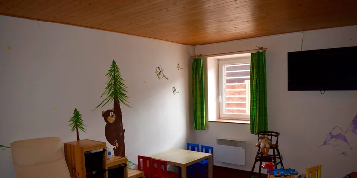 Jarní dovolená v Orlických horách: polopenze, infrasauna, a dítě do 11,9 let zdarma