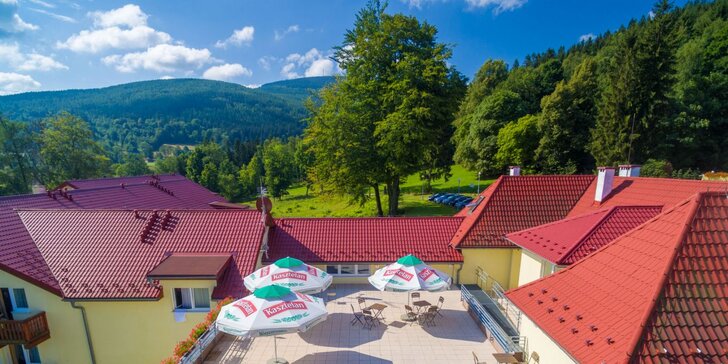 Blahodárný relax v polských Jizerských horách: polopenze, wellness i masáže