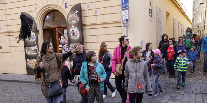 Univerzální strašidelný voucher na jednu až tři procházky