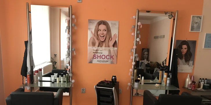 Kadeřnický balíček pro krásné vlasy: mytí, střih, foukaná a styling