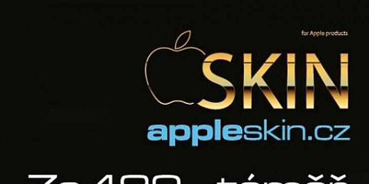 189 Kč za designovou ochrannou fólii na Apple iPhone v hodnotě 289 Kč