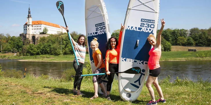Výletujte aktivně: tandemové kolo, raft, kanoe, koloběžky, via ferrata i paddleboardy