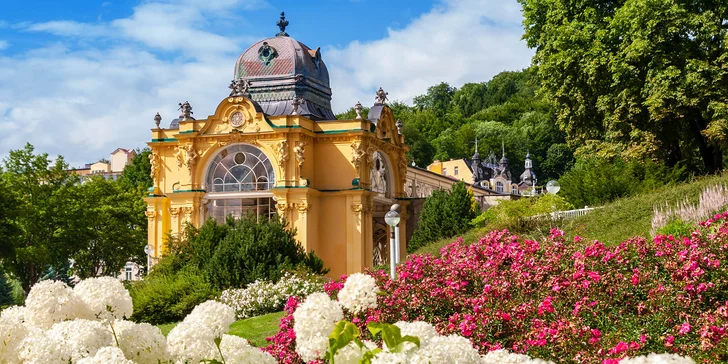 3 pohodové dny v Mariánských Lázních: 4* hotel s wellness a polopenzí