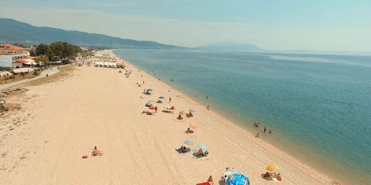 Vyrazte letos k moři na Chalkidiki: 7–19 nocí, studio s kuchyňkou, doprava