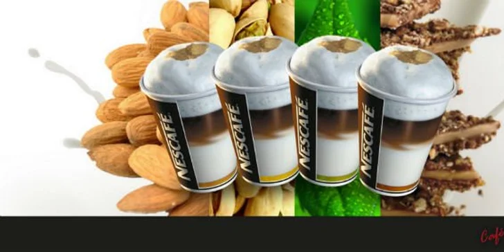 124 Kč za ČTYŘI caffè latte nebo horké punče! Ta nejlepší vzpruha v chladném počasí a hřejivá sleva 50 %.