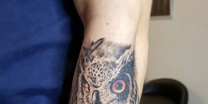 Nové tetování od tatéra Wang D z DA Ink u náměstí Jiřího z Poděbrad