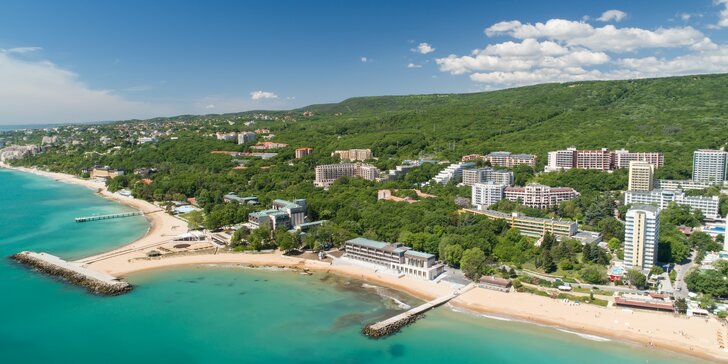 Bulharsko, Zlaté Písky: letecká dovolená v 4* hotelu s bazénem a all inclusive