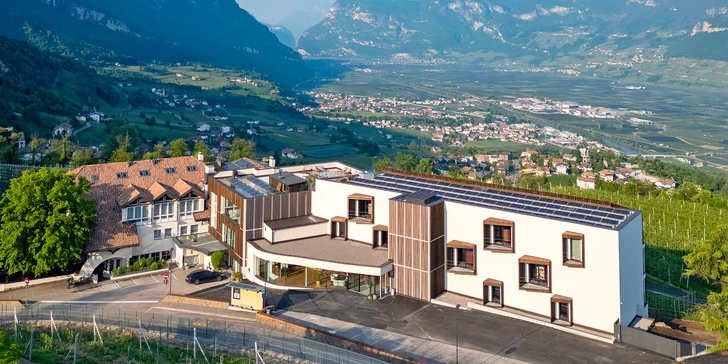 Údolie Adige: hotel s vlastnou vinicou, neobmedzený wellness, polpenzia a karta výhod