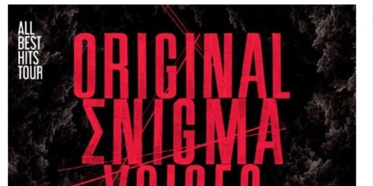 Připomeňte si písně skupiny Enigma: vstup na koncert Original Enigma Voices