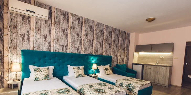 4* pobyt pro páry i rodiny na Slunečném pobřeží: ubytování až na 7 nocí, venkovní bazén a all inclusive program