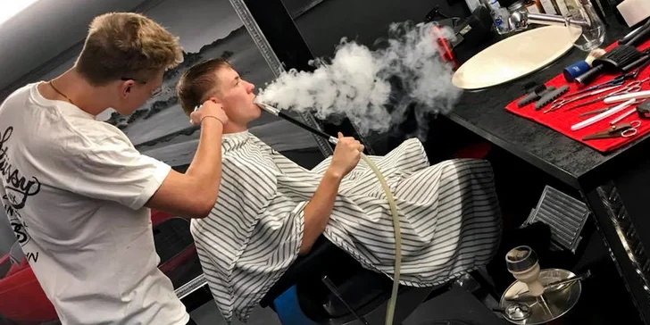Kompletní barber péče pro pány: střih, masáž hlavy i holení břitvou