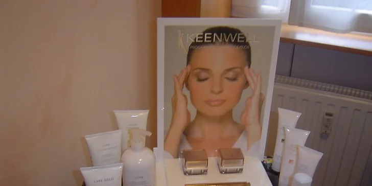 Kosmetické kaviárové ošetření pro svěží a krásnou pleť vč. masáže