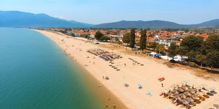 Vyrazte letos k moři na Chalkidiki: 7–19 nocí, studio s kuchyňkou, doprava